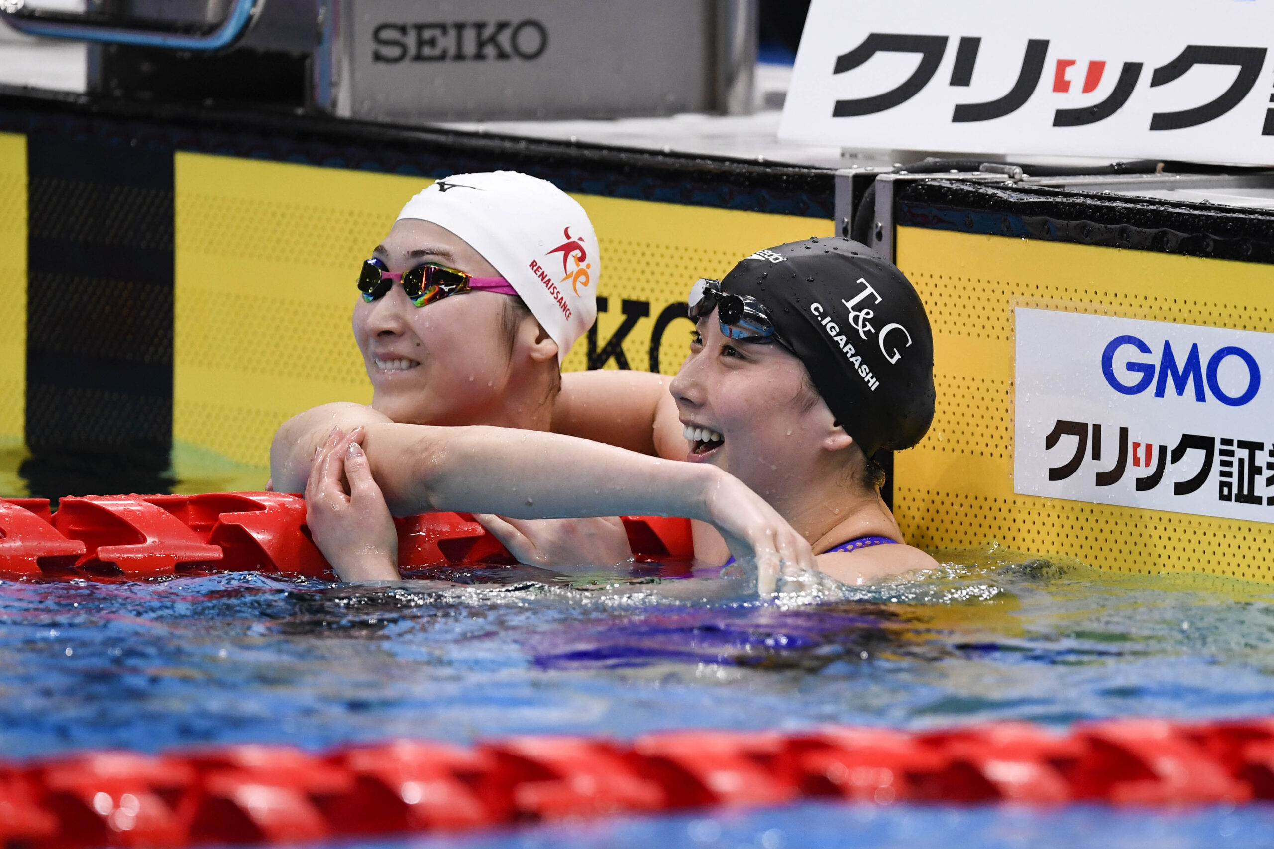 女子100m自由形4人でリレーの派遣標準記録を突破 第97回日本選手権水泳競技大会 トピックス 公益財団法人日本水泳連盟