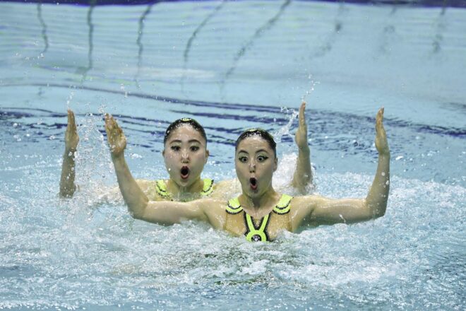 和田がデュエットとソロのフリールーティンとテクニカルルーティンを制して4冠を達成 第97回日本選手権水泳競技大会 アーティスティックスイミング競技 トピックス 公益財団法人日本水泳連盟