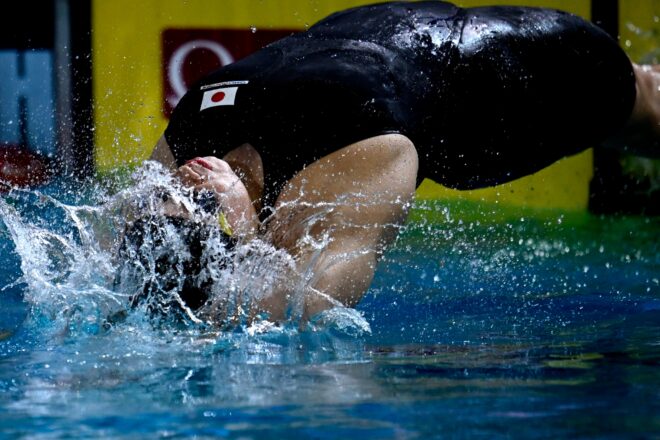 竹田が1500m自由形で短水路日本新記録を樹立（FINA世界水泳選手権（25m 