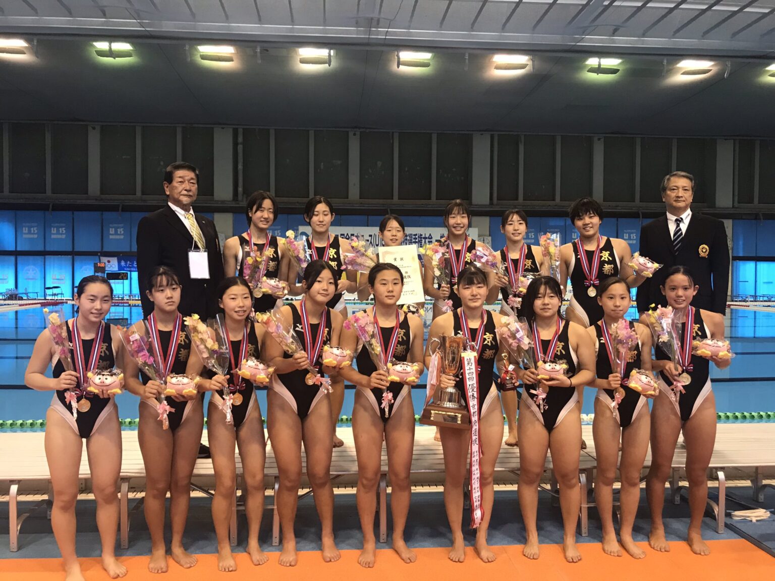 男女ともに京都府選抜が優勝を果たす（第15回 全日本ユース（u15）水球競技選手権大会 桃太郎カップ ） ｜ トピックス ｜ 公益財団法人